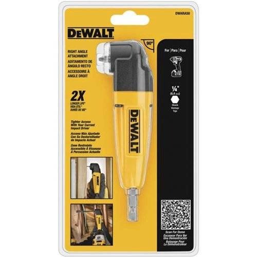 Dewalt Ángulo Recto Taladro Adaptador Dwara050 Hd Versión En