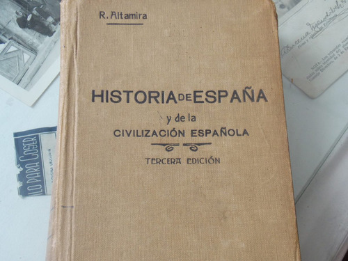 Historia De España Y La Civilización Española-altamira