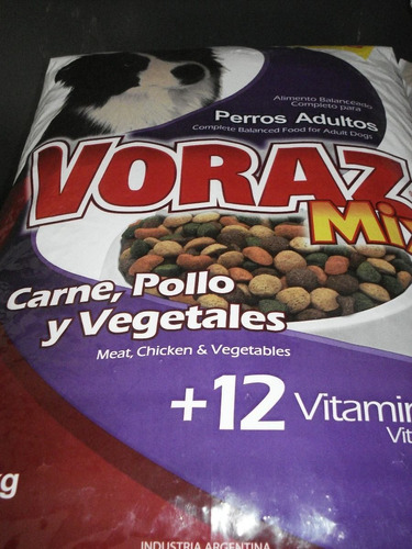 Alimento Para Perro Voraz Mix 15kg + Regalito