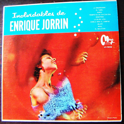Afroantillana, Enrique Jorrin, (inolvidables) Lp 12´   Dvn