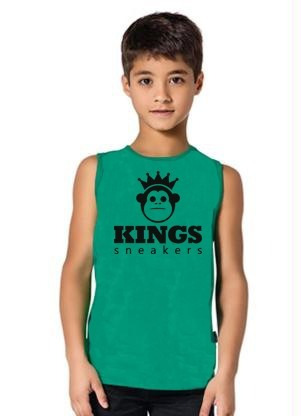 Regata Infantil Kings Sneakers Personalizada - Promoção!