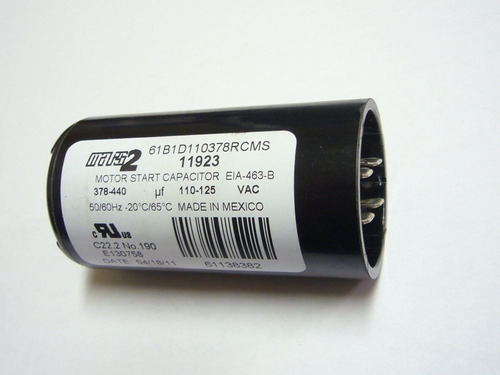 Capacitor 378/454 P/ Motor Monofásico