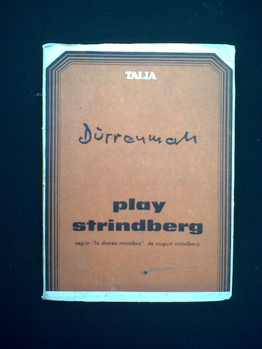 Imagen 1 de 1 de Play Strindberg Friedrich Durrenmatt