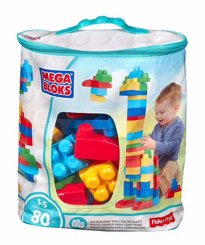 Fisher Price Mega Bloks Bolsa De Piezas Maxi Para Niños