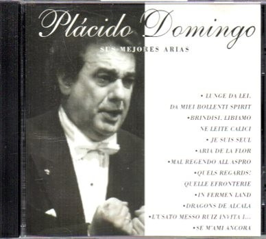Placido Domingo - Sus Mejores Arias - Cd Original