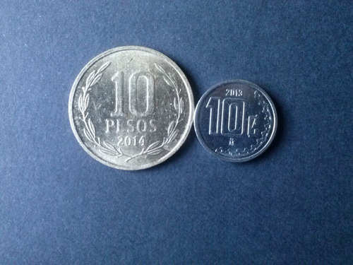 Moneda México 10 Centavos 2013 Níquel (c45)