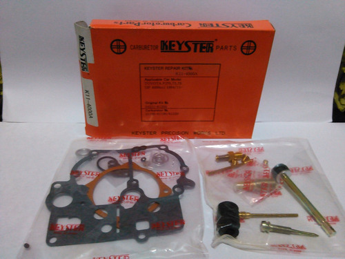 Kit Carburador Toyota 3f Keyster Japones Original