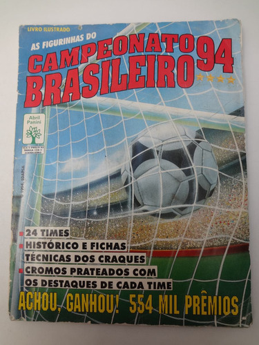 Album De Figurinhas Campeonato Brasileiro De 1994