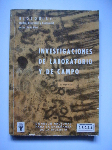 Investigaciones De Laboraorio Y De Campo - Edición 1977