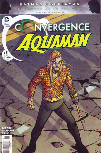 Cómic Aquaman Saga  Convergencia Dos Tomos Completa Español