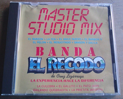 Banda El Recodo De Cruz Lizarraga Master Studio Mix Cd 1994