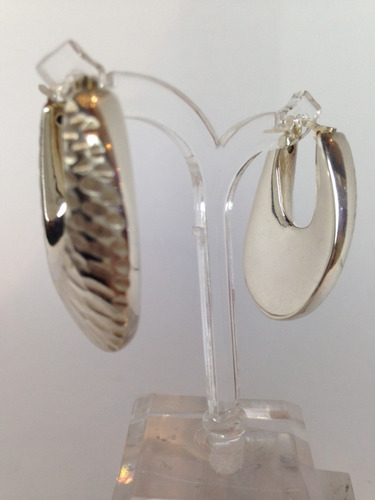 Aros Argollas Colgantes Plata 925 Local Barrio Belgrano