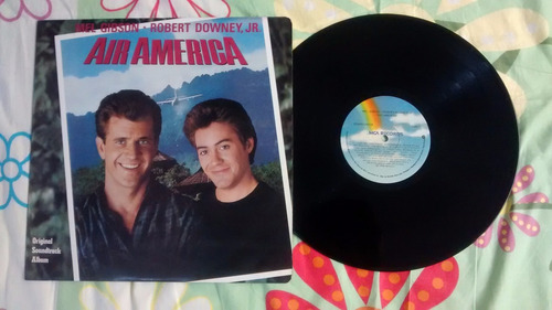 Lp Vinilo Air America Original Soundtrack Album Promocional.