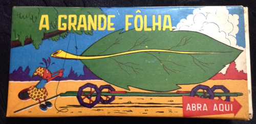 A Grande Folha Slide Colorlab Antigo História Infantil 