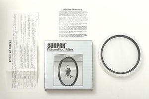 Filtro Uv Protetor 82mm Sunpak Made In Japan