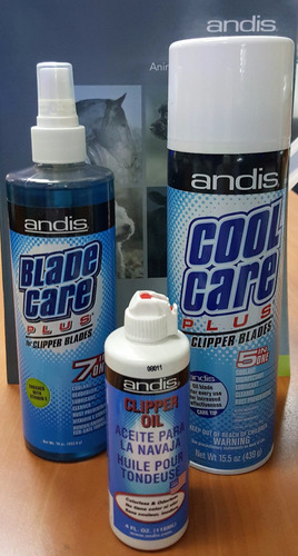 Imagen 2 de 5 de Andis Combo Cuidado De Hojillas, De Regalo El Clipper Oil