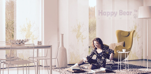 Imagen 6 de 6 de Cortinas Modernas Blackout Sheer Elegance Romanas