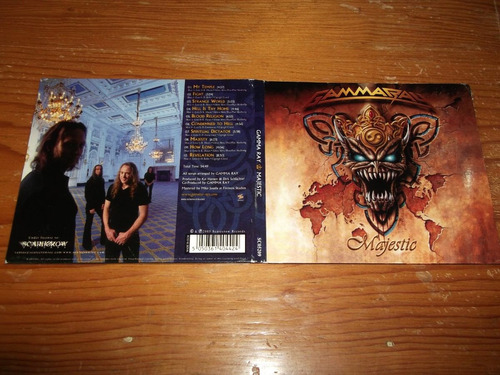 Gamma Ray - Majestic Cd Nacional Ed 2005 Mdisk