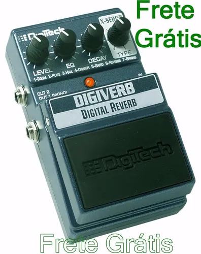 新発売 Digiverb Digitech Pedal Digital Grátis Frete Zerado Reverb ギター
