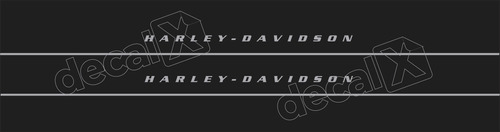 Adesivo Tanque Moto Harley Davidson Blackline Hdline003