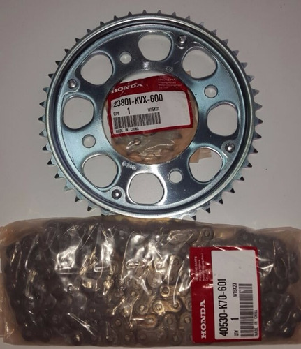 Kit De Transmision Original Honda Cb190 14/45 Cts