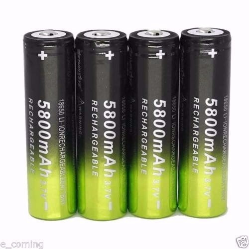 2 Baterias Ultrafire 18650 5800ma Recargable (no Vaporizador