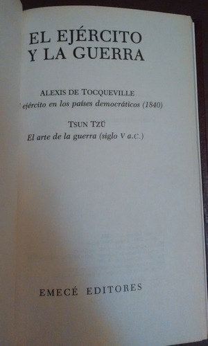 El Ejercito Y La Guerra  El Arte De La Guerra Alexis De Toc