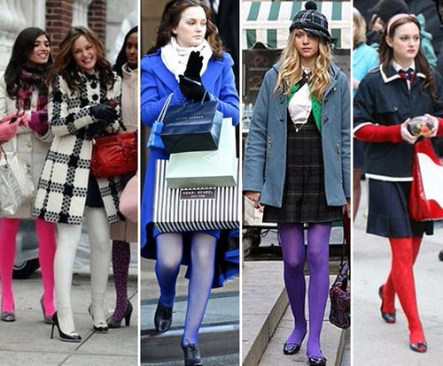 Imagen 7 de 8 de Pantimedias De Colores Gruesas Opacas Moda Japonesa Fashio*n