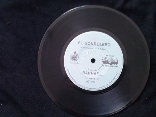 Single Raphael Tema De Amor