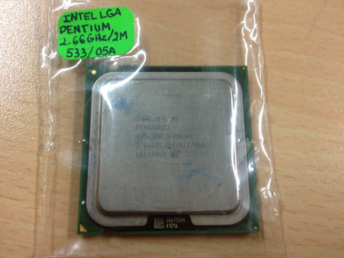 Procesador Intel Lga Pentium 2.66ghz/2m/533/05a