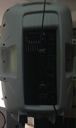 Par Bocinas Smt De 15 Blancas Amplificada De 1200w