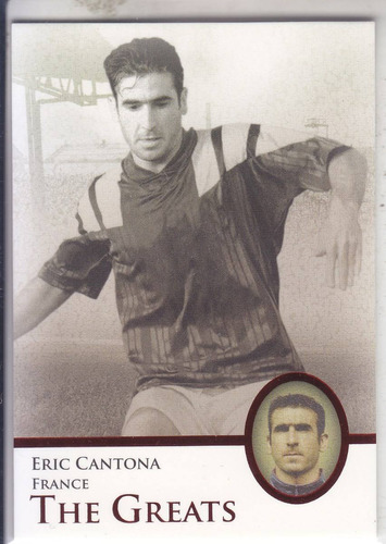 2013 Futera Unique The Greats P Ruby Eric Cantona France