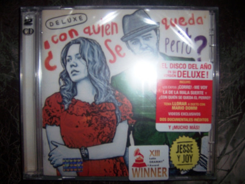 Cd + Dvd Jesse & Joy ¿con Quien Se Queda El Perro? Buen Fin