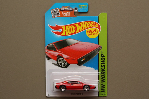 Hotwheels Lotus Spirit S1 Rojo 1/64. Predator01