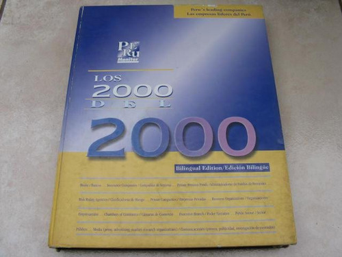 Mercurio Peruano: Libro Empresa Lider Del Peru 2000  L36