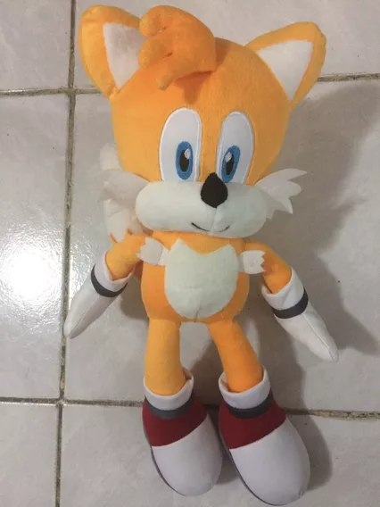 Peluche Tails De 37 Cm, Sonic Boom, Shadow, Precio C/u