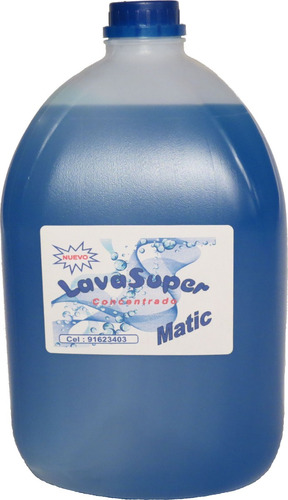 Detergente Ropa Matic Lavasuper Bidon De 5 Litros