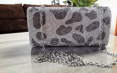 Bolsa Clutch De Mão Para Festa De Strass Feminina Importada