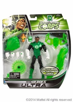 Mattel Dc Universe Total Heroes Ultra Green Lantern Cops