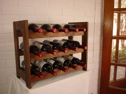 Cava Para Guardar Botellas De Vino, Capacidad 15 Botellas.