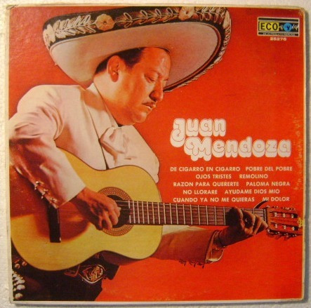 Juan Mendoza  1 Disco Lp Vinilo