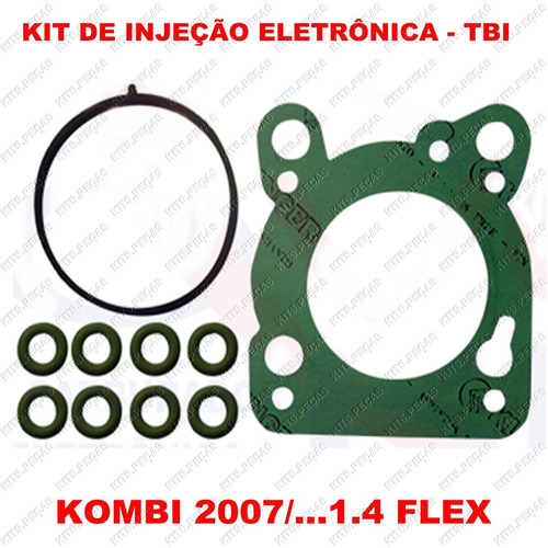 Kit Reparo Injeção Eletronica Tbi Kombi 2007/...1.4 Flex