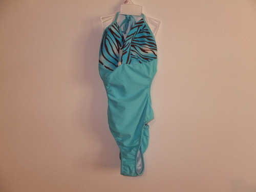 Traje De Baño Trikini Water Splash Talla L Dama