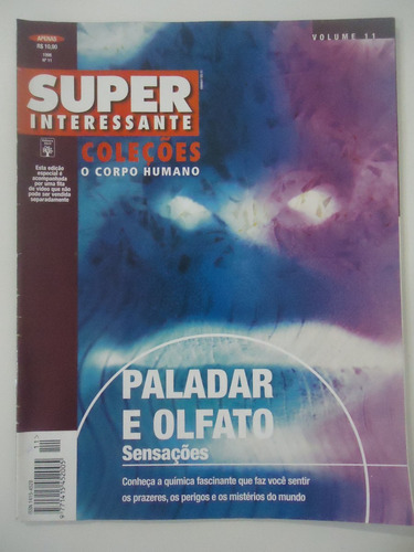 Super Interessante Coleções #11 Ano 1998 Paladar E Olfato