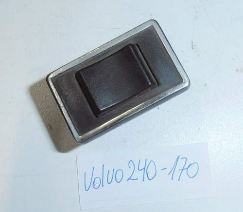 Botón De Alzavidrio Trasero Volvo 240 Gl Año 1987-1991