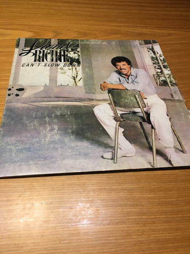 Lionel Richie Can T Slow Down Lp Argentina Soul Pop Funk