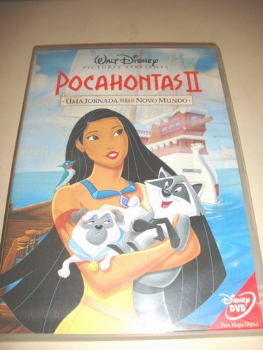 Dvd Pocahontas 2 Uma Jornada Para O Novo Mundo. (original)