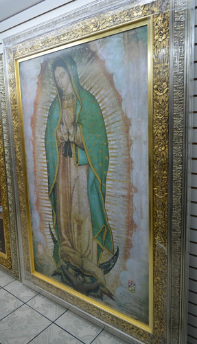 Cuadro Tamaño Natural 2mt Virgen De Guadalupe Certificada