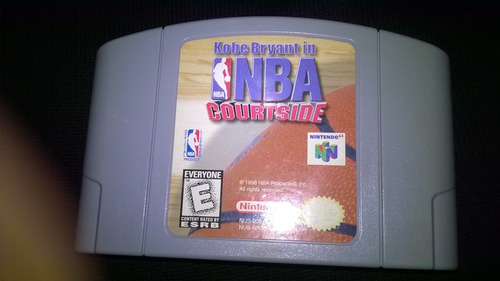 Kobe Bryant In Nba Courtside Nintendo 64