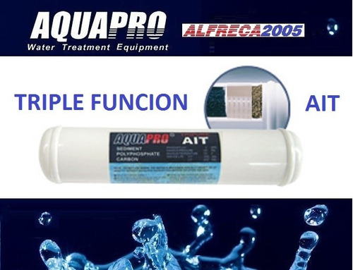 Ait Triple Funcion Cartucho Repuesto Osmosis Filtros De Agua